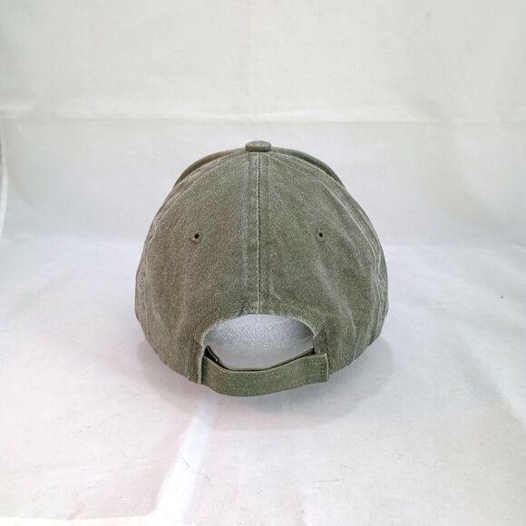 Vietnam Veteran Hat Green Embroidered Military Ball Cap Strapback 6 Panel - Picture 5 of 8